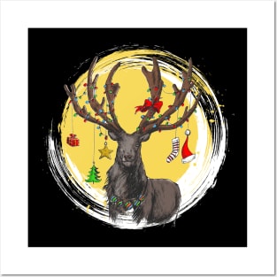 Raindeer Posters and Art